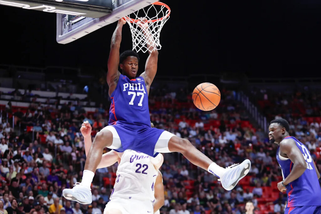 NBA Summer League: Ace Bailey posts 8 points in debut, while No. 3 pick V.J. Edgecombe drops 28 and dunk of the night