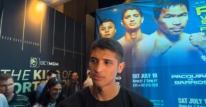 Sebastian Fundora Predicts Easier Rematch vs. Tim Tszyu This Saturday
