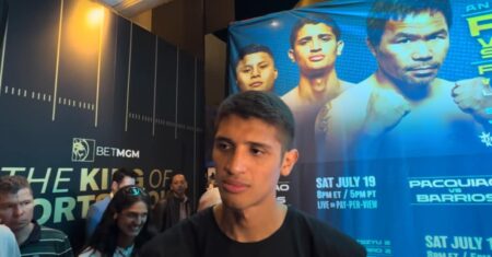 Sebastian Fundora Predicts Easier Rematch vs. Tim Tszyu This Saturday