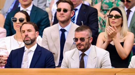 ‘I think he’s copied me’ – Stuart Broad reveals excruciating handshake with David Beckham in Wimbledon Royal Box