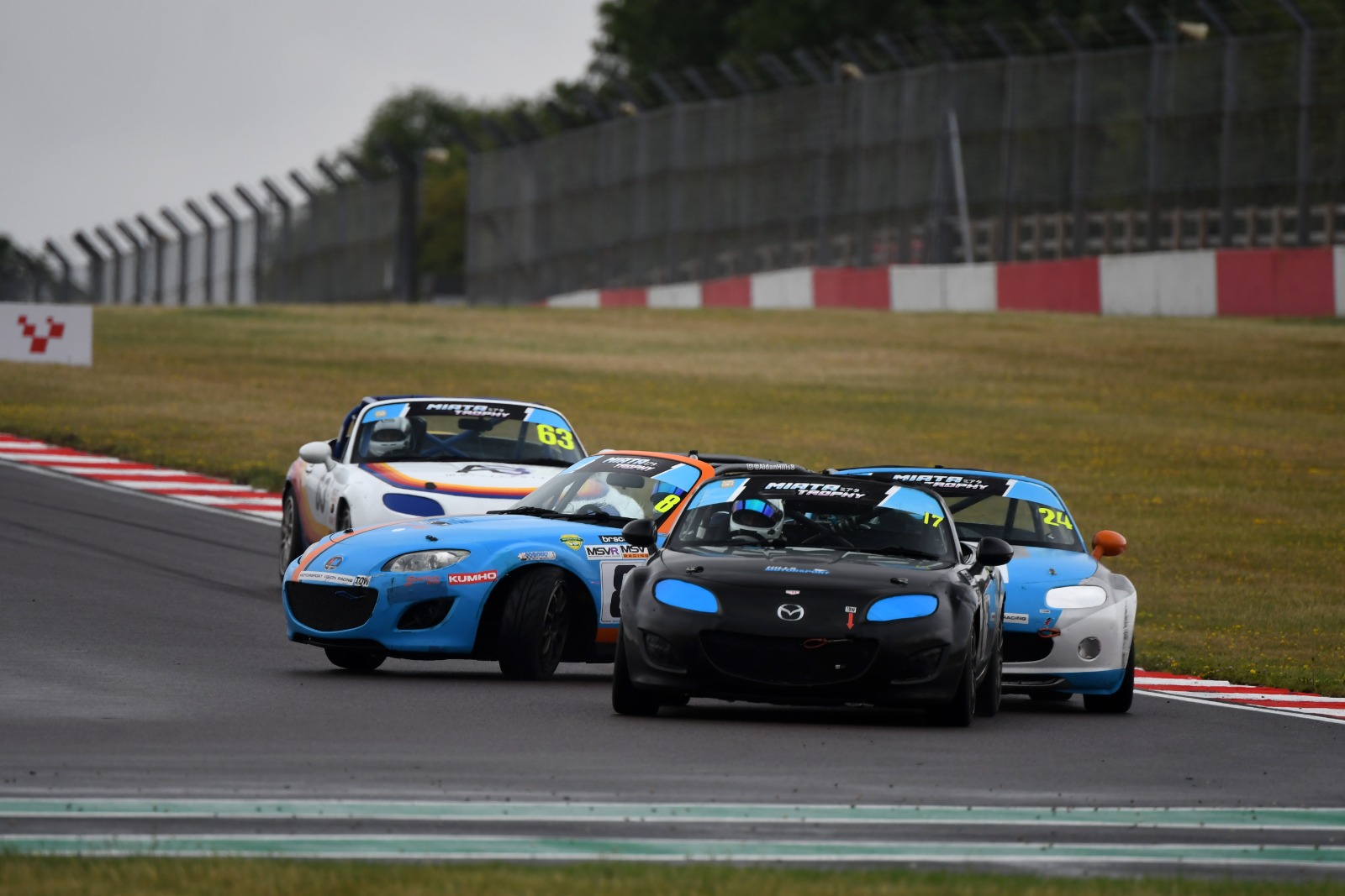 This moment for Hills prevented him from extending his Miata Trophy victory streak