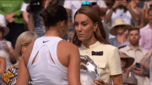 Amanda Anisimova breaks down in tears during Wimbledon final whitewash and consoled by Kate Middleton