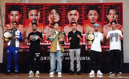 Teraji vs Sandoval, Vargas vs Higa, Rosa vs Takami: Three World Title Fights On July 30 In Japan