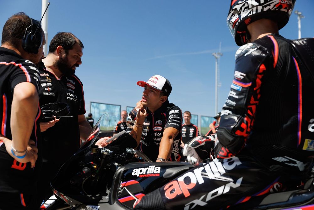 Jorge Martin, Aprilia event at Misano