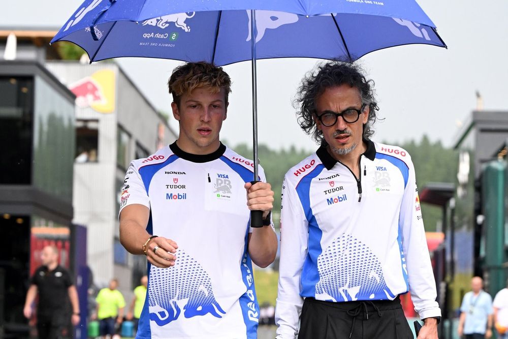 Liam Lawson, Red Bull Racing, Laurent Mekies, RB F1 Team
