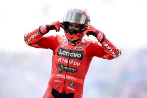 Marc Marquez wins again while brother Alex crashes