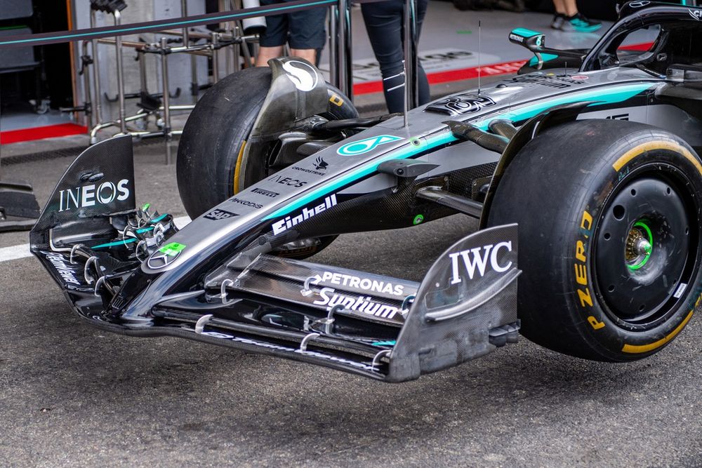 Mercedes W16 technical detail