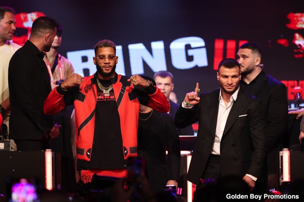 David Morrell 174.8 vs. Imam Khataev 174.8 – DAZN Official Weigh-in Results
