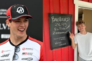 The karting record Bearman stole has already been reclaimed