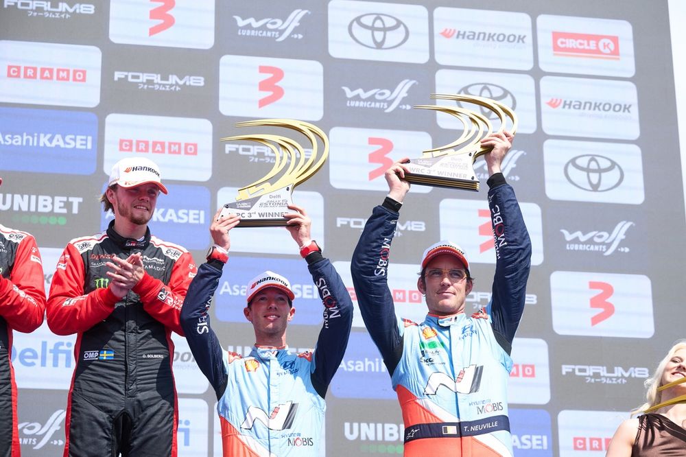 Reigning champion Thierry Neuville is fifth in the 2025 standings and 48 points behind Tanak