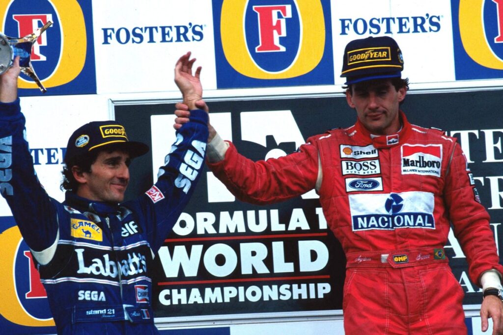 Why Prost and Senna’s bitter feud healed