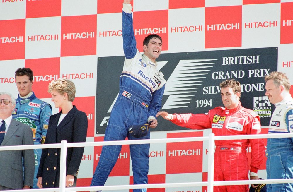 Hill achieved a special feat at Silverstone 31 years ago