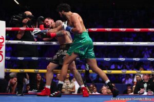 Eddie Hearn on Edgar Berlanga’s Loss to Hamzah Sheeraz: “Chunky” and “Flat” Performance Analysis