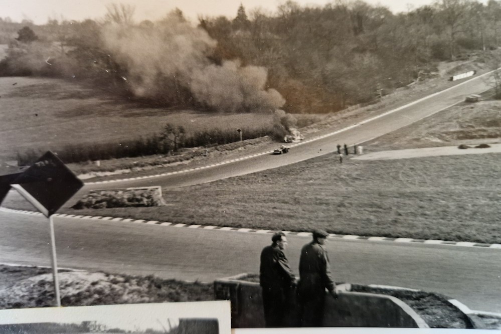 Despite a serious crash at Brands Hatch, it didn't hold back Skelton