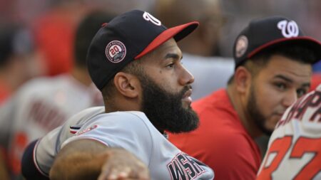 Yankees acquire infielder Amed Rosario in trade with Nationals