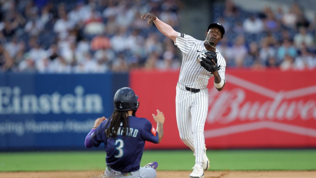 Yankees move All-Star infielder Jazz Chisholm Jr. from third base back to second