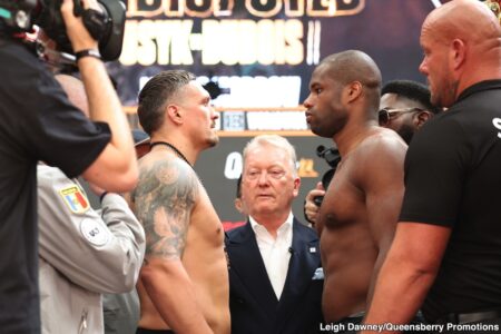 Tonight’s Live Results: Usyk vs. Dubois 2 – From London