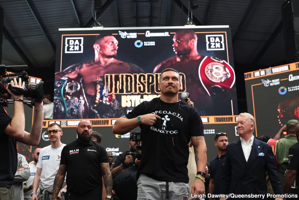 Lennox Lewis on Dubois vs. Usyk Rematch: Daniel Dubois “Not the Same Fighter”