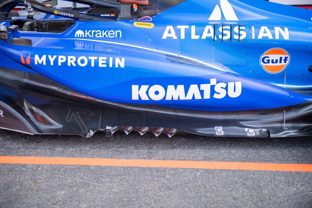 Williams FW47 technical detail