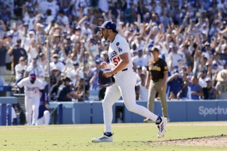 Plaschke: Sweep Diego! Dodgers dominate stumbling Padres and prove they’re better
