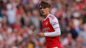 Max Dowman, 15, has security guard assigned to him when Arsenal travel and has to change away from his team-mates