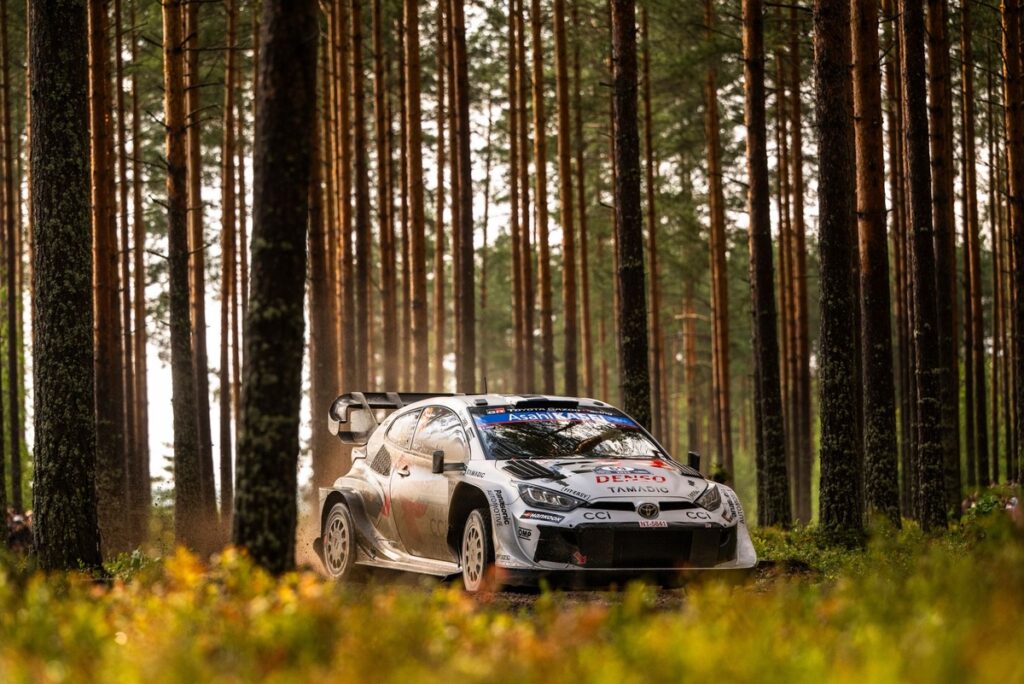 Rovanpera survives puncture to double lead 