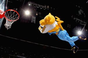 Former Denver Nuggets mascot sues NBA team saying they fired him after he got hip replacement surgery