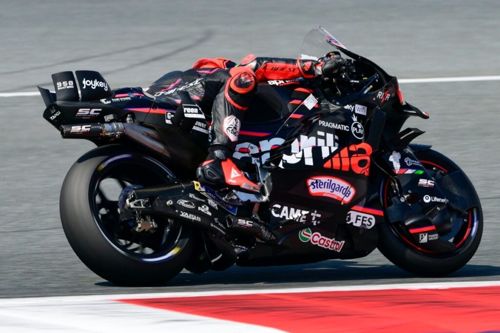 Polesitter Bezzecchi “a bit slower” than MotoGP rivals, still tops Austrian GP warm-up