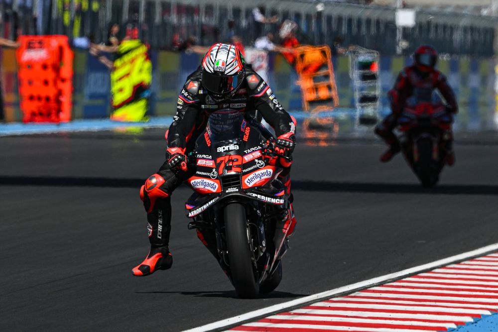 Aprilia has taken steps forwards since the French GP