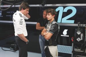 Wolff reviews Mercedes’ “extreme pressure” approach to Antonelli in F1 debut year