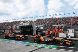McLaren fined after Piastri-Russell mishap in pitlane at F1 Dutch GP