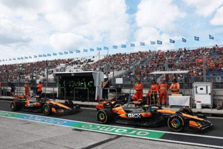 McLaren fined after Piastri-Russell mishap in pitlane at F1 Dutch GP