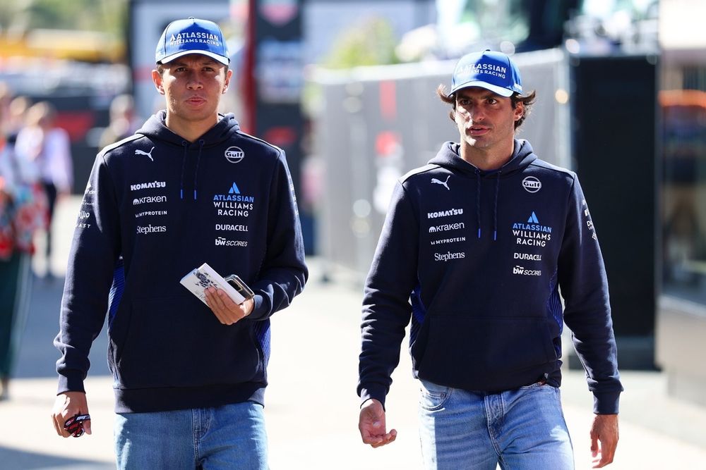 Carlos Sainz, Williams, Alexander Albon, Williams