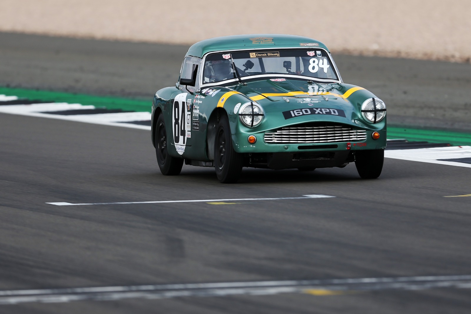 Magnussen had a busy schedule, pictured here in the Turner GT.