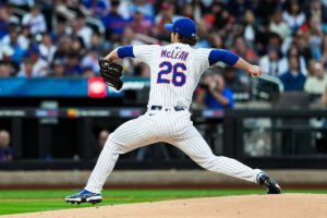 As the NL East race gets tighter, Mets rookie Nolan McLean is showing he can handle the heat