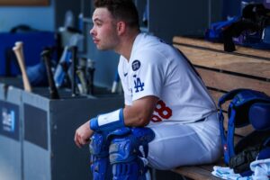 Dalton Rushing knows ‘main focus is catching,’ but first base also on his mind