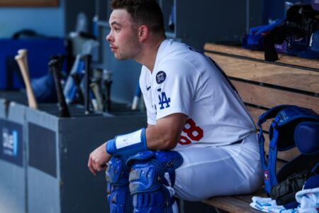 Dalton Rushing knows ‘main focus is catching,’ but first base also on his mind