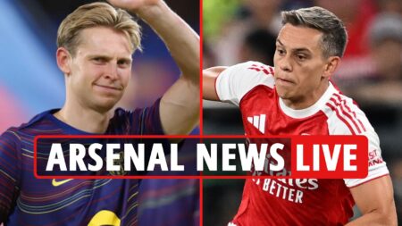 Arsenal transfer news LIVE: Gunners ‘eye’ Barcelona star, huge Trossard TWIST, Rodrygo BOOST, Eze updates