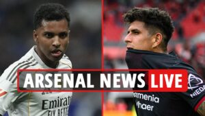 Arsenal transfer news LIVE: Gunners eye £52MILLION defender, Rodrygo UPDATE, Fofana ‘linked’, Saka injury latest