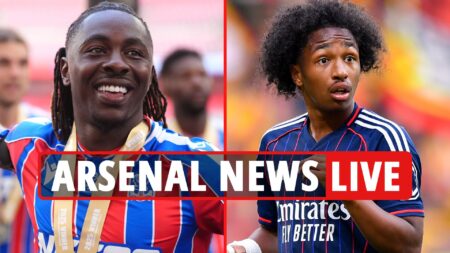 Arsenal transfer news LIVE: Eze announcement IMMINENT, Gunners ‘chase Fofana’, Rodrygo ‘battle heats up’