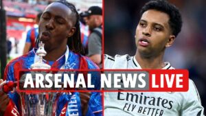 Arsenal transfer news LIVE: Rodrygo TWIST, Eze ‘keen on Gunners move’, Prem club ‘eye Trossard’, midfielder to depart
