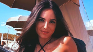Glam DAZN presenter Giusy Meloni labelled ‘the most beautiful of them all’ as she stuns in tiny string bikini
