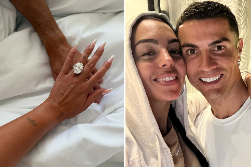 Staggering cost of Georgina Rodriguez’s ‘extraordinary’ engagement ring from Cristiano Ronaldo revealed