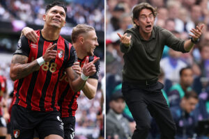 Tottenham 0 Bournemouth 1: Spurs’ 100% record shattered and lucky to lose by just one as Cherries move into Euro hunt