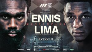 Eddie Hearn Defends Uisma Lima as Jaron ‘Boots’ Ennis’s Opponent for 154-Pound Debut, Citing Top 10 Rankings Amid Fan Criticism