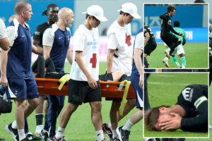 Thomas Frank gives worrying James Maddison injury update after Tottenham star was stretchered off vs Newcastle