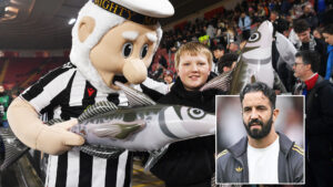 Man Utd braced for sea of inflatable FISH that were banned by ex-Premier League club when they arrive in Grimsby