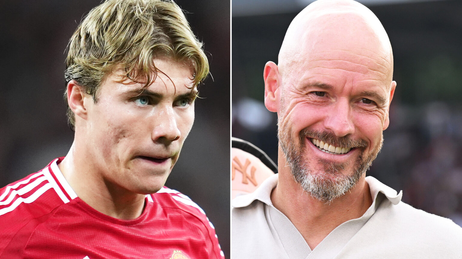 Rasmus Hojlund loan transfer ‘set to COLLAPSE as former boss Erik ten Hag intervenes to scupper Man Utd transfer plans’