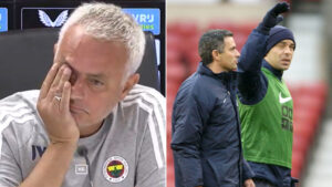 Jose Mourinho wipes away tears as he pays heartbreaking tribute to Porto’s Champions League-winning captain Jorge Costa