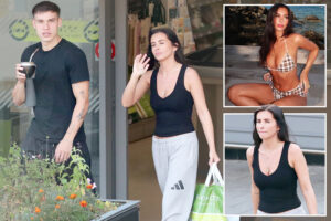 Manuel Ugarte spotted with Mbappe’s ex for first time as Man Utd star and new girlfriend head to Waitrose
